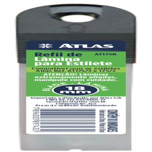 LAMINA ATLAS P/ESTIL. AT175R 18MM