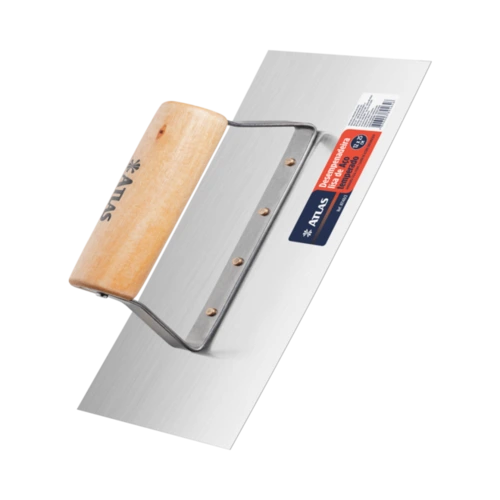 DESEMPENADEIRA ACO INOX ATLAS AT148  12X25CM FECHA