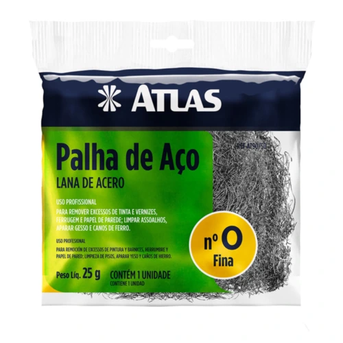 PALHA DE ACO ATLAS AT90/50 FINA N.0