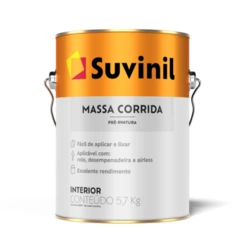 MASSA SUVINIL CORRIDA GL PLAST 5,7KG