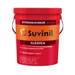 LATEX SUVINIL CLASSICA BRANCO NEVE GL PLAST 3,6L