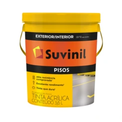 SUVINIL PISO PRETO GL PLAST 3,6L