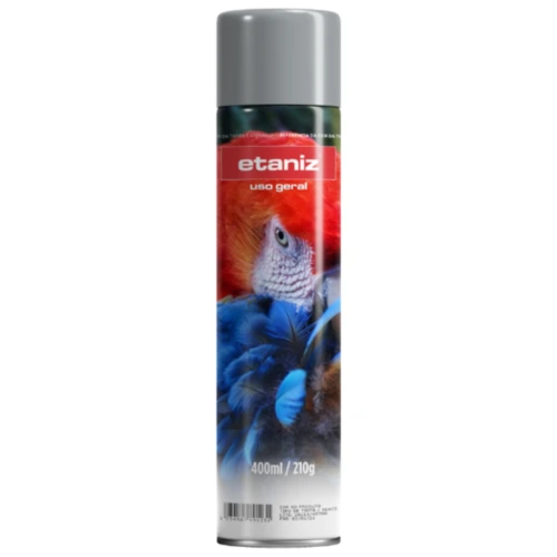 ETANIZ SPRAY USO GERAL CINZA MEDIO 210G/400ML