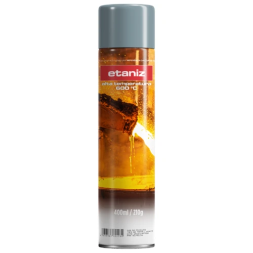 ETANIZ SPRAY ALTA TEMP. ALUMINIO 400ML/210G