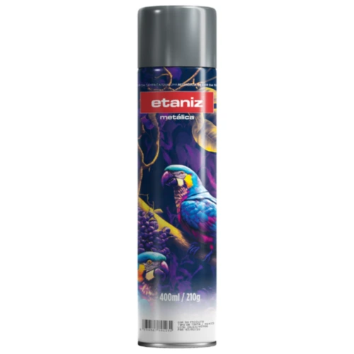 ETANIZ SPRAY METALICA ALUMINIO 400ML/210G