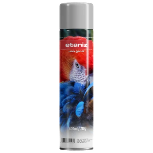 ETANIZ SPRAY USO GERAL CINZA CLARO 400ML/210G