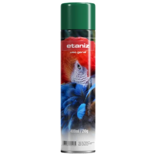 ETANIZ SPRAY USO GERAL VERDE CLARO 400ML/210G