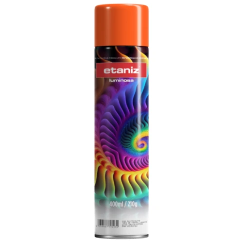 ETANIZ SPRAY LUMINOSA LARANJA 400ML/210G