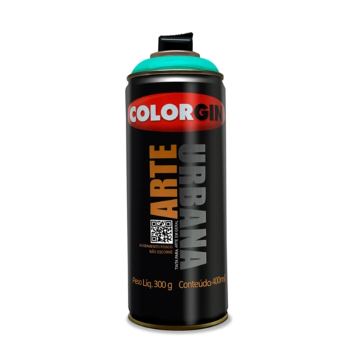 SPRAY ARTE URBANA 909 VERDE MENTA COLORGIN