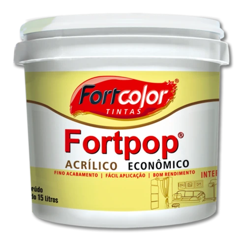 FORTPOP ACRILICO FC. CINZA MEDIO 15L