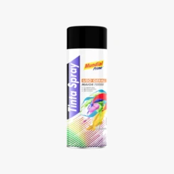 SPRAY MUNDIAL PRIME UG PRETO FOSCO 400ML