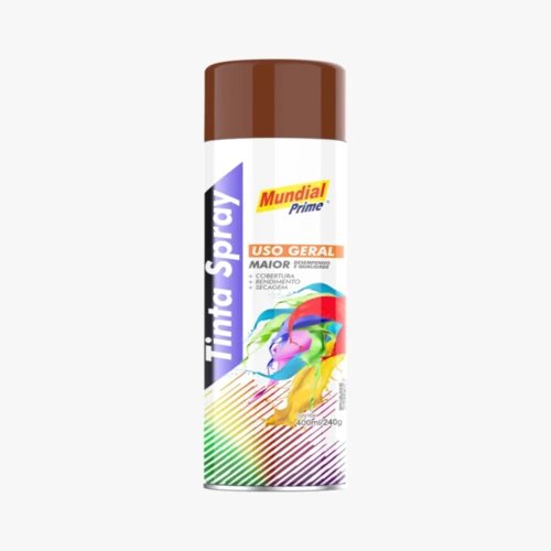 SPRAY MUNDIAL PRIME UG MARRON 400ML