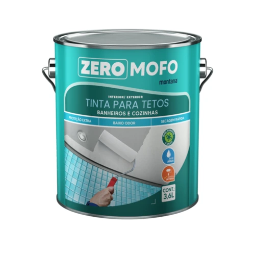 ZERO MOFO BRANCO ACETINADO 3,6 GL MONTANA