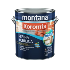 KOROMIX RESINA INCOLOR FOSCO 3,6L MONTANA