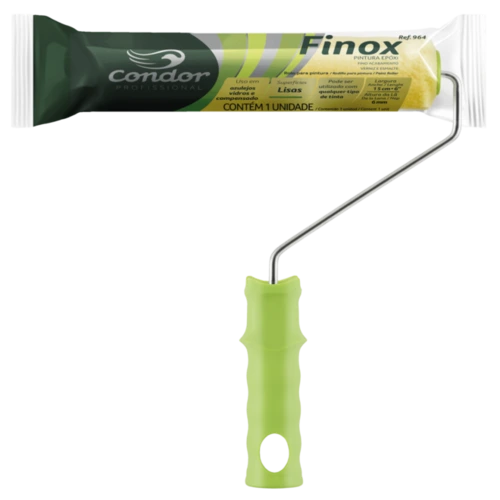 ROLO DE LA 15CM 964 P/PINT C/SUP FINOX CONDOR