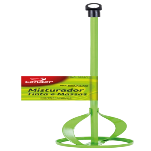 MISTURADOR TINTAS E MASSAS 400X80MM 6X1 CONDOR