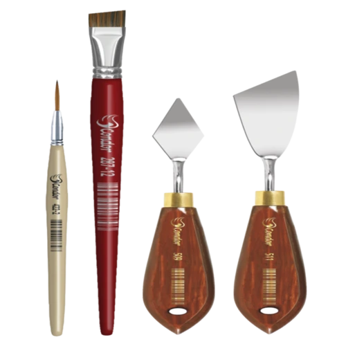 KIT EFEITO MARMORE 4490 CONDOR (PINCEL+ ESPATULA)