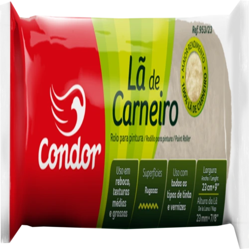 ROLO DE LA 23CM P/PINT SEM SUP STAND 953 CONDOR