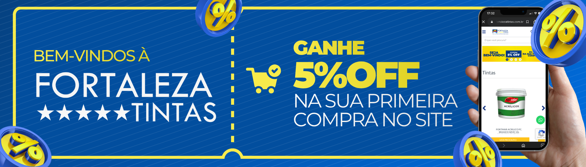 CUPOM OFF 5%