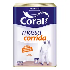 MASSA CORRIDA CORAL 25KG